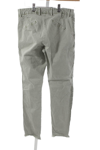 Unsubscribed Mens Chino Pants Green Size 0