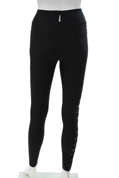 Ultracor Womens Ankle Star Spotted Leggings Black Size XS