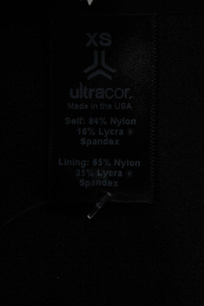 Ultracor Womens Ankle Star Spotted Leggings Black Size XS