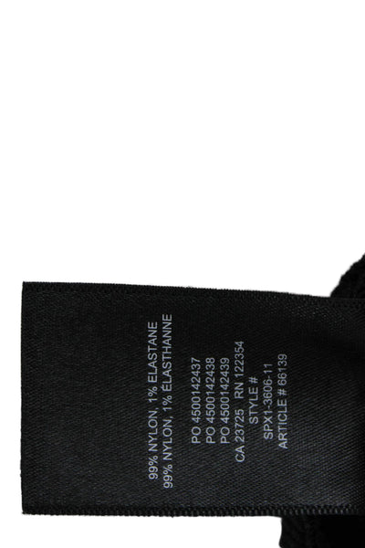 Babaton Women Cropped Black Square Neck Sleeveless Tank Size XS