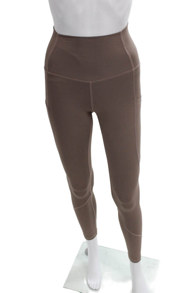 Define Your Inspiration Womens Brown Ankle Leggings Size XS
