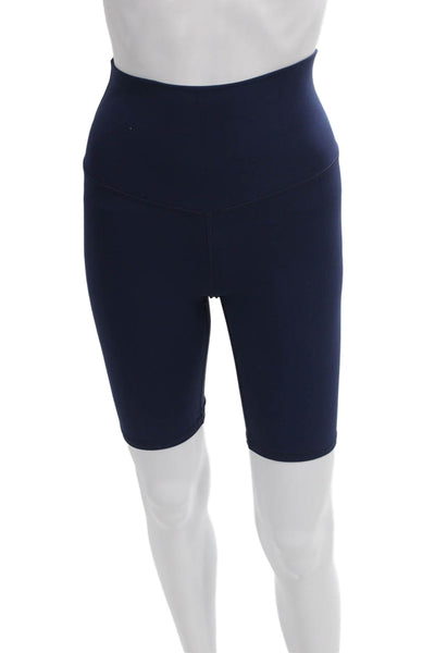 Define Your Inspiration Women Biker Shorts Blue Polyester Size XS