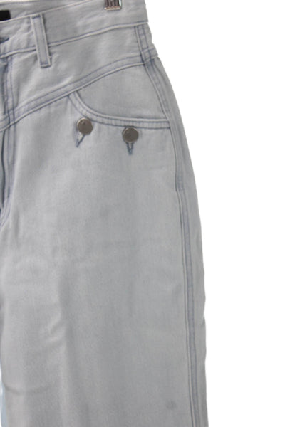 J Brand Women Mom Blue Jeans Mid Rise Button Size 26
