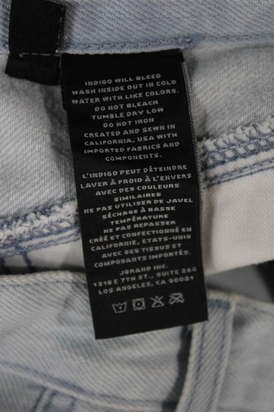 J Brand Women Mom Blue Jeans Mid Rise Button Size 26