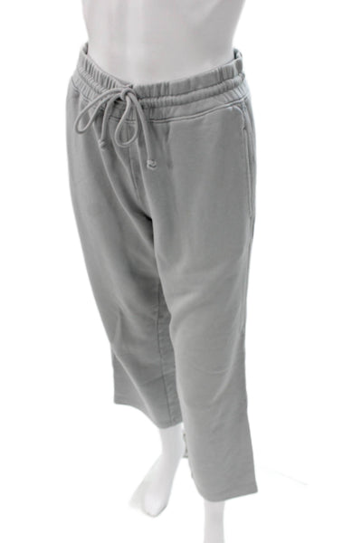 Vince Unisex Adults Gray Cotton Sweatpants Drawstring Size XS