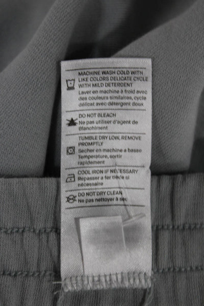 Vince Unisex Adults Gray Cotton Sweatpants Drawstring Size XS