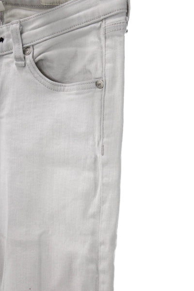 Rag & Bone Jean Womens Skinny Gray Cotton Jeans Size 26