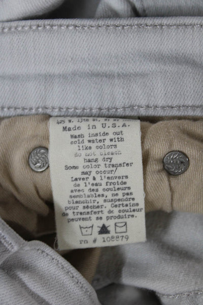 Rag & Bone Jean Womens Skinny Gray Cotton Jeans Size 26