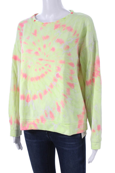Generation Love Women Multicolor Tie-Dye Pullover Sweatshirt Long Sleeve Size S
