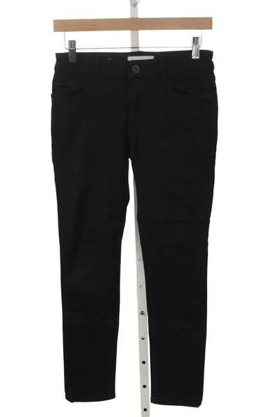 DL1961 Women Black Skinny Jeans Modal Mid Rise Size 26
