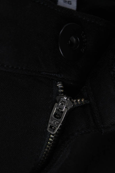 DL1961 Women Black Skinny Jeans Modal Mid Rise Size 26