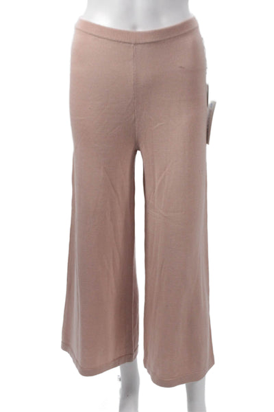 Splendid Unisex Adults Cropped Pink Viscose Pants Size XS