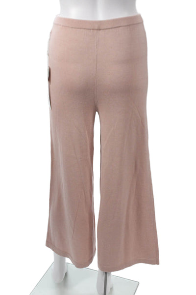 Splendid Unisex Adults Cropped Pink Viscose Pants Size XS