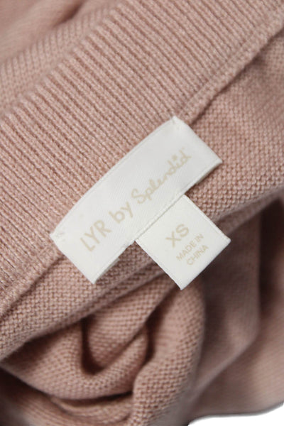 Splendid Unisex Adults Cropped Pink Viscose Pants Size XS