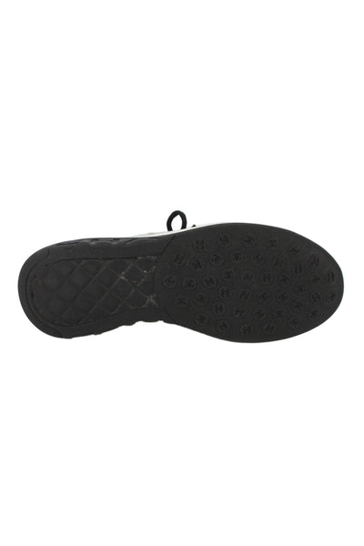 Chanel Mens Round Toe Low Top Sneakers Gray Size 43 13