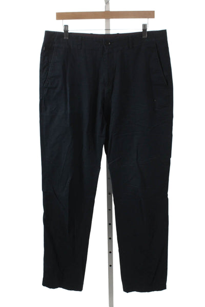 Boss Hugo Boss Mens Chino Pants Blue Cotton Size 34