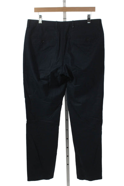 Boss Hugo Boss Mens Chino Pants Blue Cotton Size 34