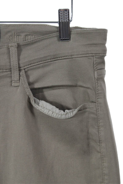 7 For All Mankind Mens Chino Pants Beige Modal Blend Size 31