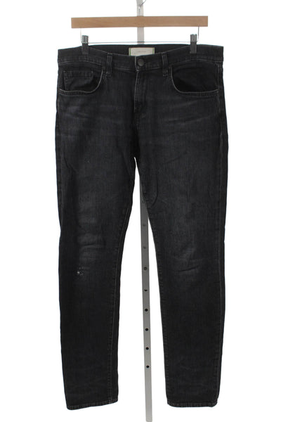 J Brand Mens Skinny Black Jeans Size 33