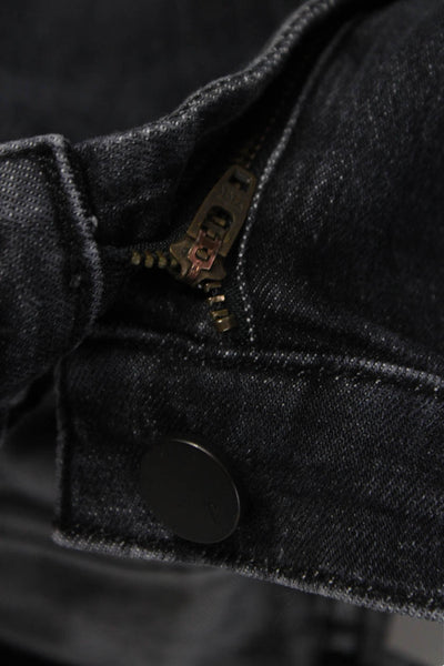 J Brand Mens Skinny Black Jeans Size 33