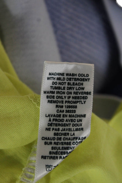 SOL ANGELES Unisex Adults Yellow Graphic Crew Neck Cotton T-Shirt Size XS