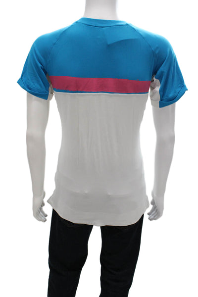 Nike Mens Basic Multicolor T-Shirt Crew Neck Short Sleeve Size L