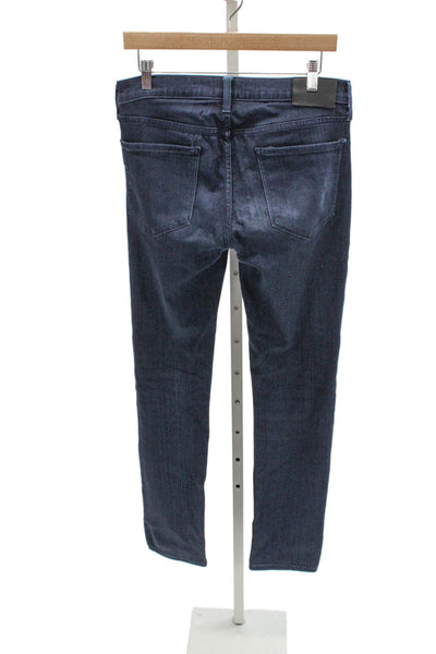 Paige Black Label Unisex Adults Skinny Blue Jeans Size 31