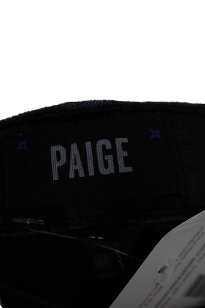 Paige Black Label Unisex Adults Skinny Blue Jeans Size 31
