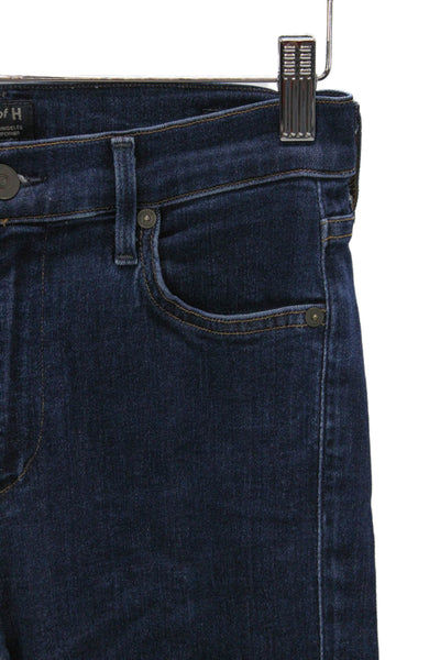 Citizens of Humanity Womens Skinny Jeans Blue Mid Rise Cotton Blend Size 27