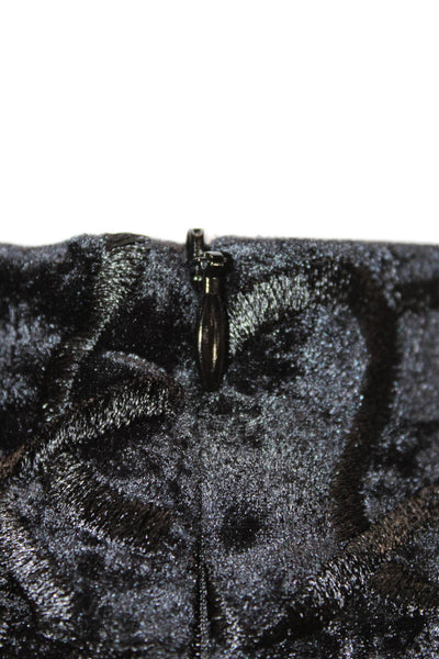 Stella McCartney Women Black Turtleneck Long Sleeve Blouse Size 40