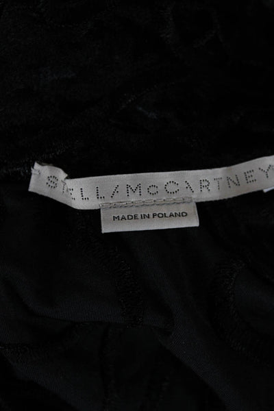 Stella McCartney Women Black Turtleneck Long Sleeve Blouse Size 40