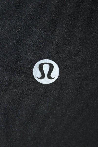 Lululemon Womens Ankle Leggings Gray Nylon Athleisure Size 6