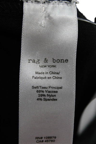 Rag & Bone Womens Ankle Leggings Black Size XS