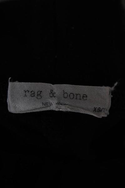 Rag & Bone Women Active Pants Black Viscose Size S