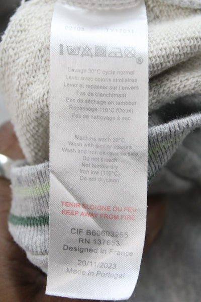 Tartine et Chocolat Boys Snapped Buttoned Basic Jacket Gray Size 18M