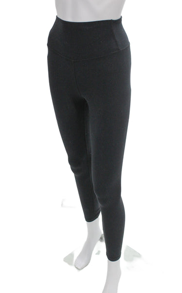 Splits 59 Womens Ankle Leggings Gray Nylon Blend Sports Size XS