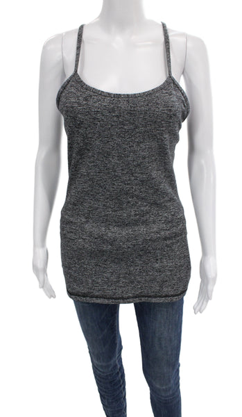 Lululemon Women Gray Sleeveless Scoop Neck Tunic Tank Activewear Size S