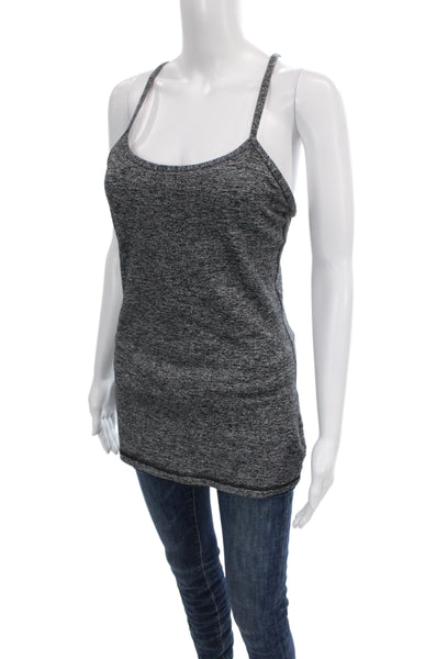 Lululemon Women Gray Sleeveless Scoop Neck Tunic Tank Activewear Size S