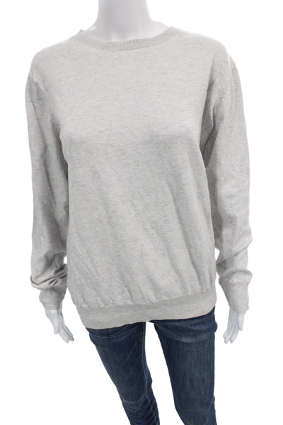 Velvet by Graham & Spencer Women Pullover Sweater Gray Size L