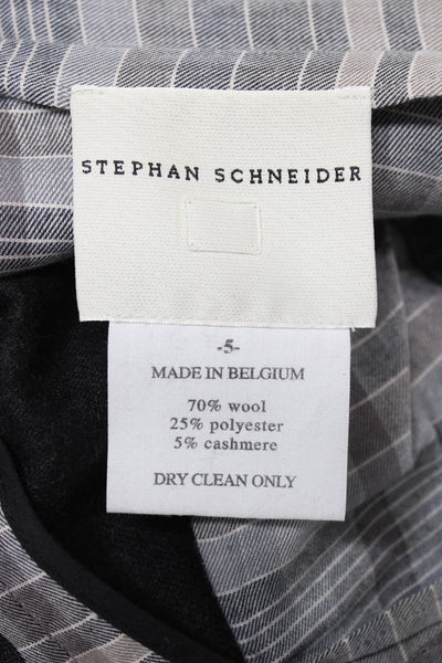 Stephan Schneider Mens Dress Pants Gray 70% Wool Size 34