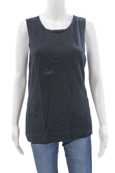 Lafayette 148 New York Women Black Sleeveless Tunic Size L