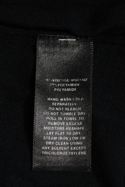 Lafayette 148 New York Women Black Sleeveless Tunic Size L