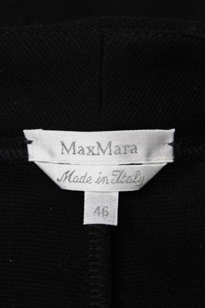 Max Mara Unisex Gray Wool Dress Pants Button Size 46