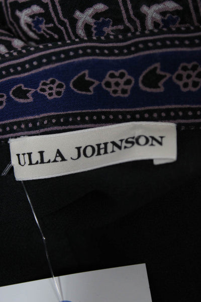 Ulla Johnson Womens Multicolor Geometric Shift Dress Long Sleeve Size 0