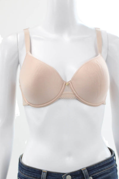 Chantelle Womens Under Wire T Shirt Bra Pink Size 34 D