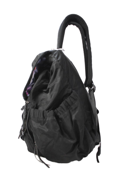 Lululemon Women's Latch Closure Interior Pockets Backpack Black