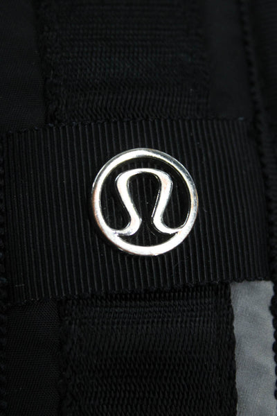 Lululemon Women's Latch Closure Interior Pockets Backpack Black