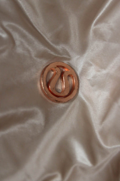 Lululemon Womens Beige Down Puffer Jacket Sleeveless Size 4