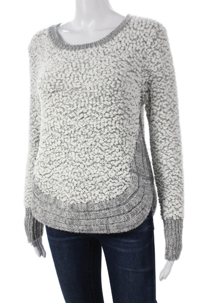 Wishful Thinking Womens Gray Pullover Round Neck Long Sleeve Size S
