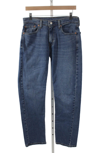 Levi Strauss & Co Mens Straight Jeans Blue Zip Inseam 29 Size 30